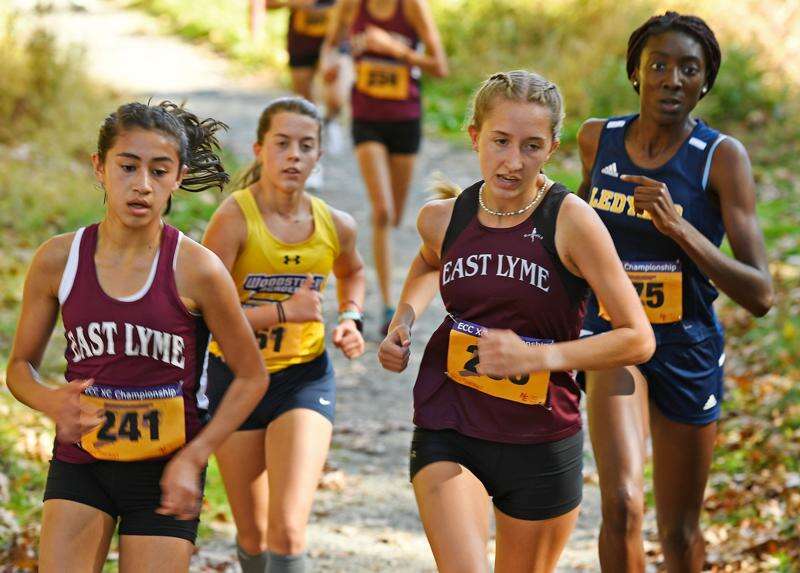 East Lyme girls win fifth straight ECC cross country title
