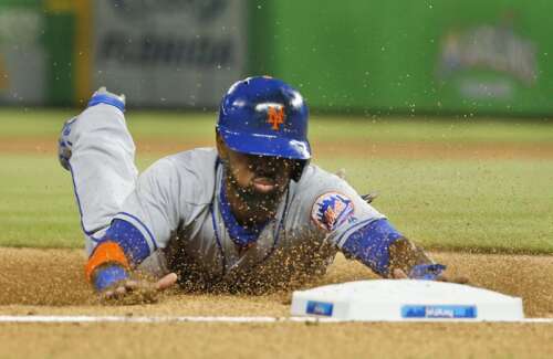 The Marlins thanked the Mets for their support during Jose