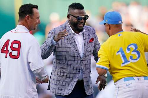 Fenway fans get their chance to honor David Ortiz before Red Sox
