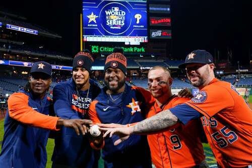 2022 World Series: Astros' Cristian Javier dazzles in combined no-hitter