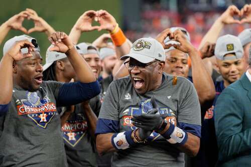 Yordan Alvarez blasts Dusty Baker, Astros to World Series title win over  Phillies – Orange County Register