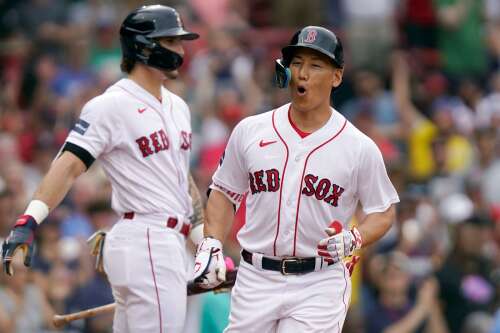 Masataka Yoshida goes 3-for-4 with homer as Red Sox beat Braves - The Japan  Times