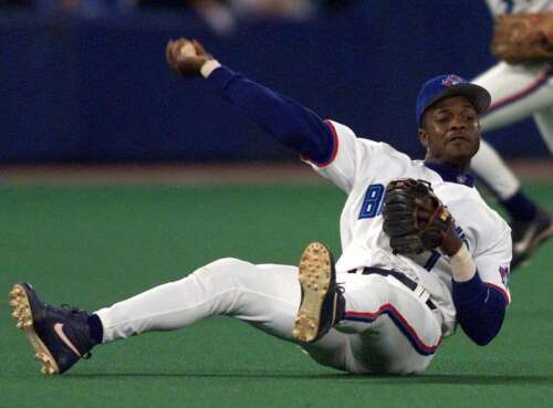 Tony Fernandez Toronto blue Jays 1983 Game Used Glove - Game Used Only