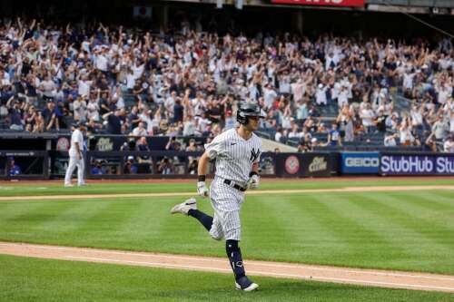 Sagging Yankees right ship for an afternoon, beat Blue Jays on Andrew  Benintendi home run - The Boston Globe
