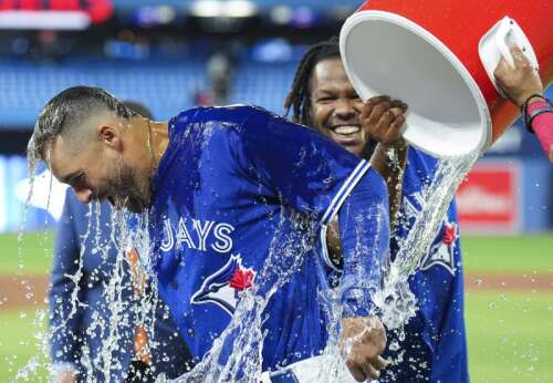 Springer hits tying HR, Jays rally to beat Red Sox 6-5 in 10