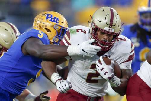 Boston College RB A.J. Dillon, school's all-time leading rusher