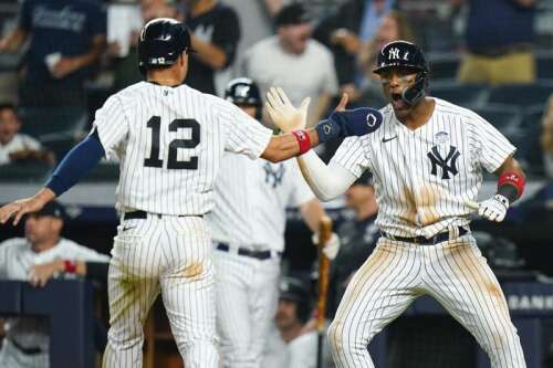 Yankees' Jameson Taillon almost perfect as New York rallies to sweep  doubleheader against Angels - The Boston Globe