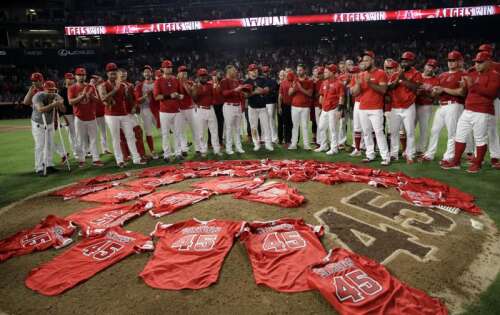 Angels honor Skaggs with emotional no-hit masterpiece - The Boston Globe