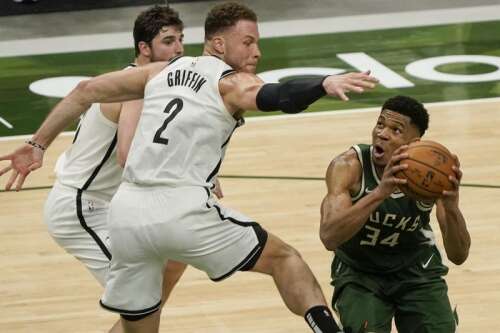 Giannis Antetokounmpo is evolving as he scores 49 points against Nets