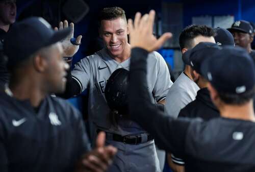 Aaron Judge's 61st HR another murky milestone for MLB 