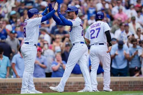 Cody Bellinger's grand slam powers Cubs in rout of Red Sox