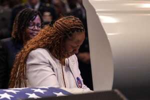 Hundreds pack funeral for Black airman killed in his home by a Fla. deputy