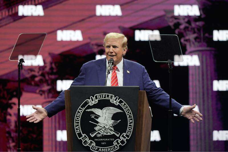 NRA endorses Trump as he vows to protect gun rights