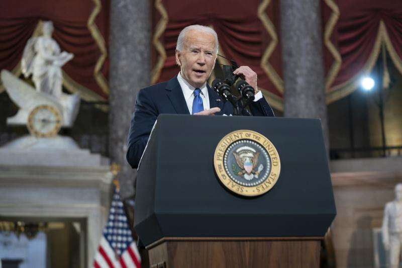 Biden marks year since attack: 'I will stand in this breach'
