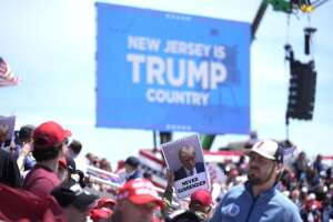 UPDATED: Trump tells Jersey Shore ‘mega crowd’ he's being forced to endure 'show trial' 
