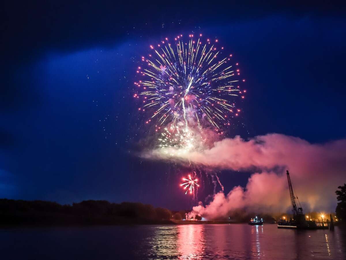 Sparks Fly at the Branford Fireworks