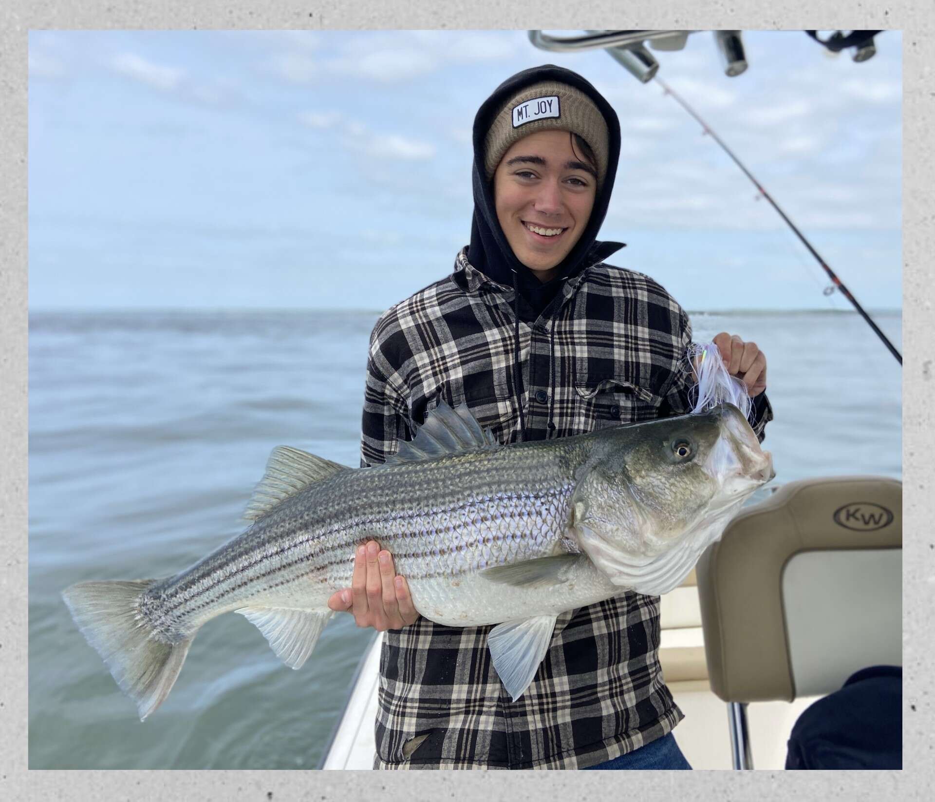 Shelter In Place Or Fishing In Place? [Blackpoint Marina Striper Fishing] 