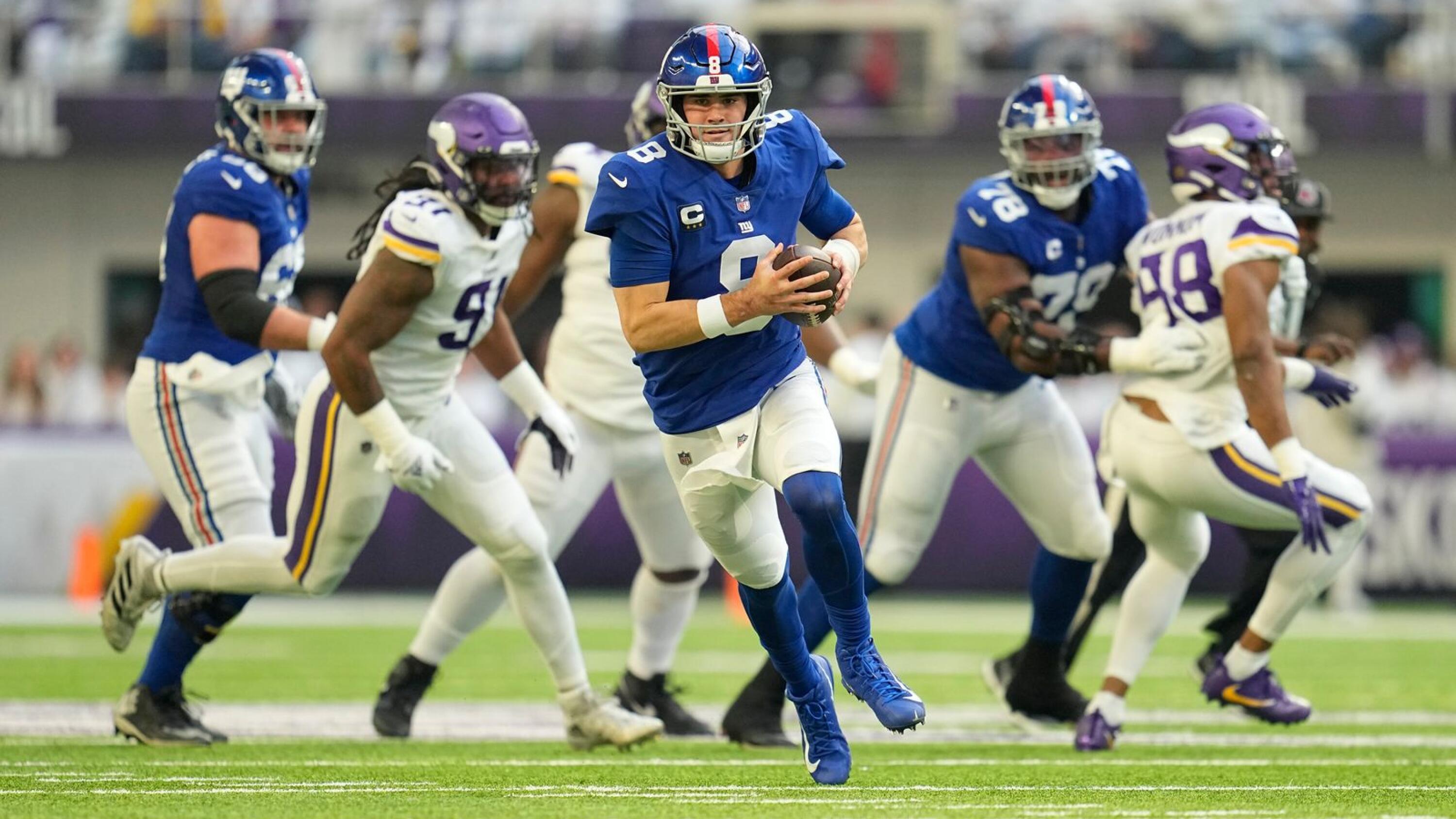 Vikings get upstart Giants in playoffs with 'do it now' view