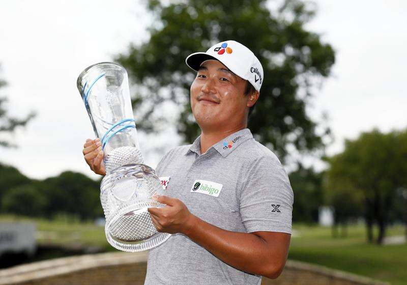 . Lee gets 1st PGA Tour win at Nelson