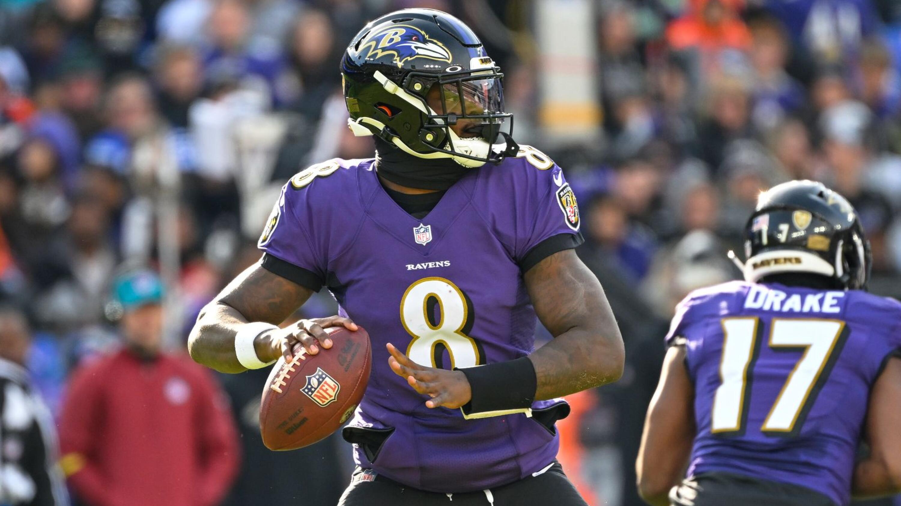 Ravens' Lamar Jackson plans to switch to No. 1 jersey, but only