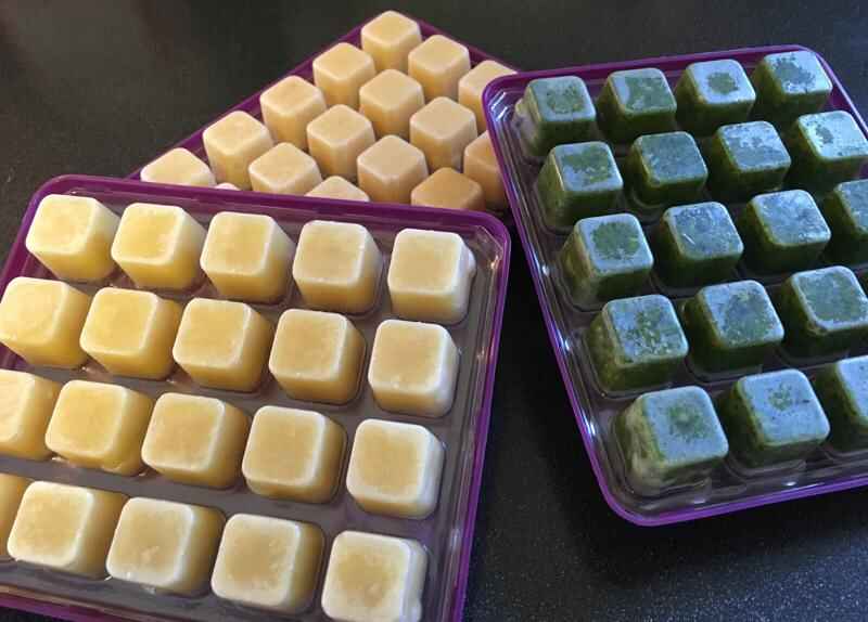 Convenience, cubed: Frozen ingredient cubes simplify dinner