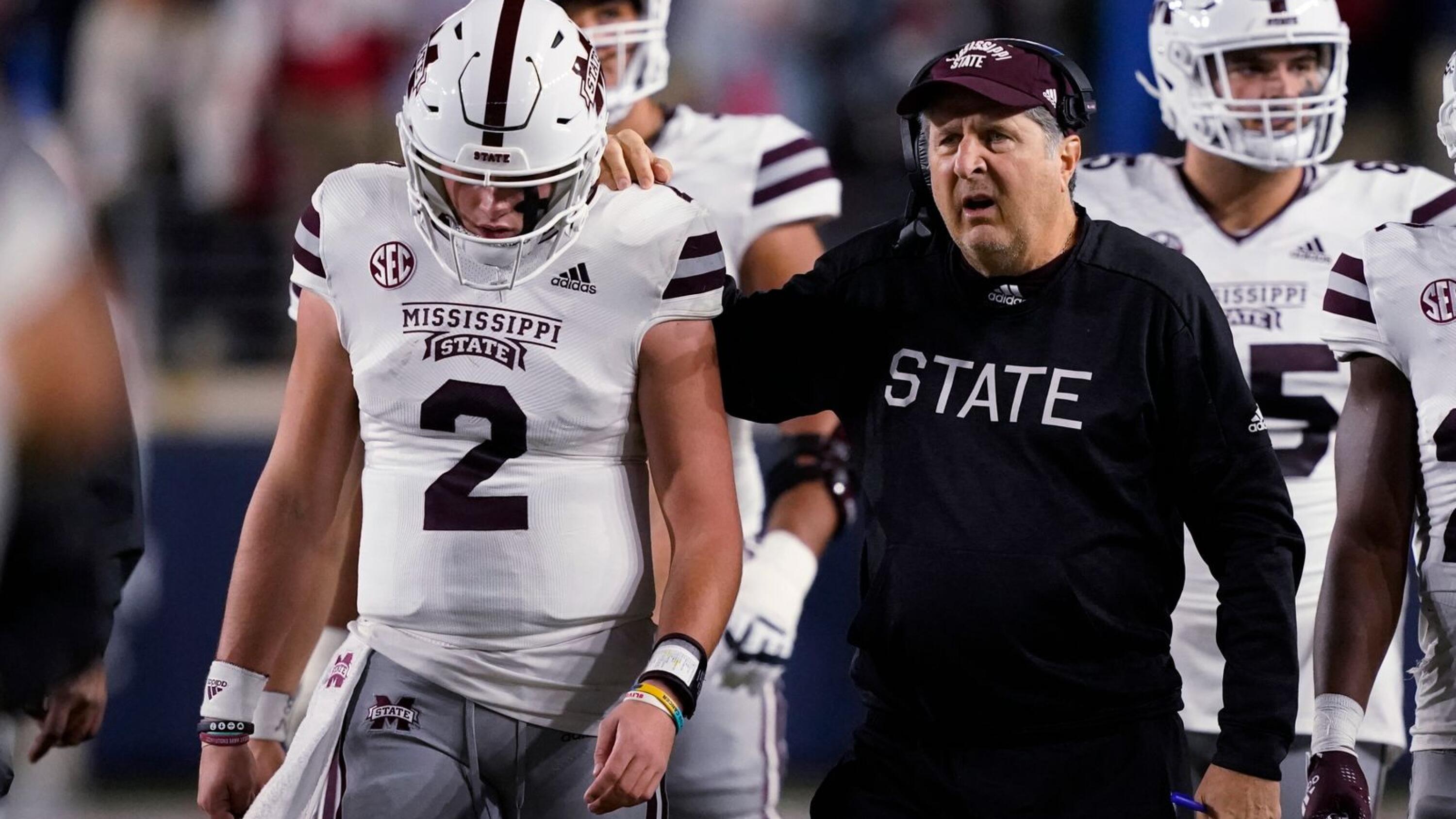 Mississippi State football coach Mike Leach listed in critical condition