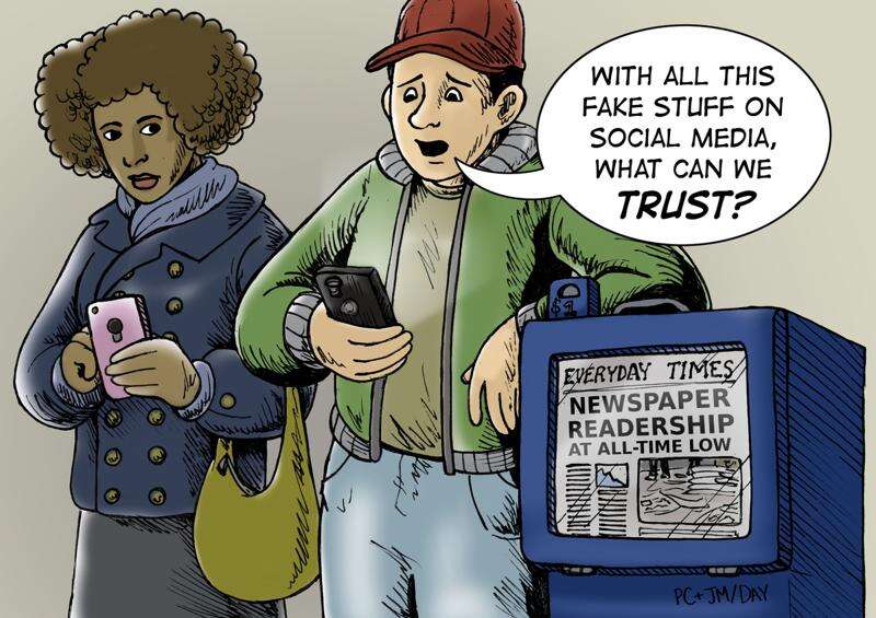 SunDay Cartoon: Fake news