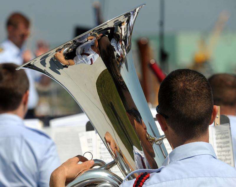 Coast Guard Band moves its audience with patriotic tunes