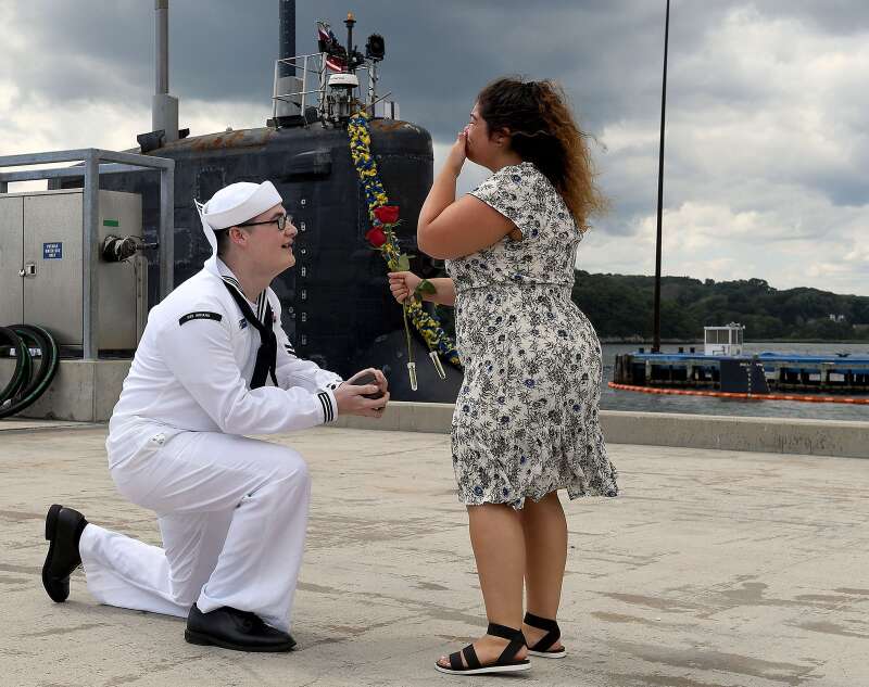 Homecoming for the USS Indiana