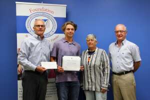 Friends & Neighbors: Ledyard grad earns foundation scholarship