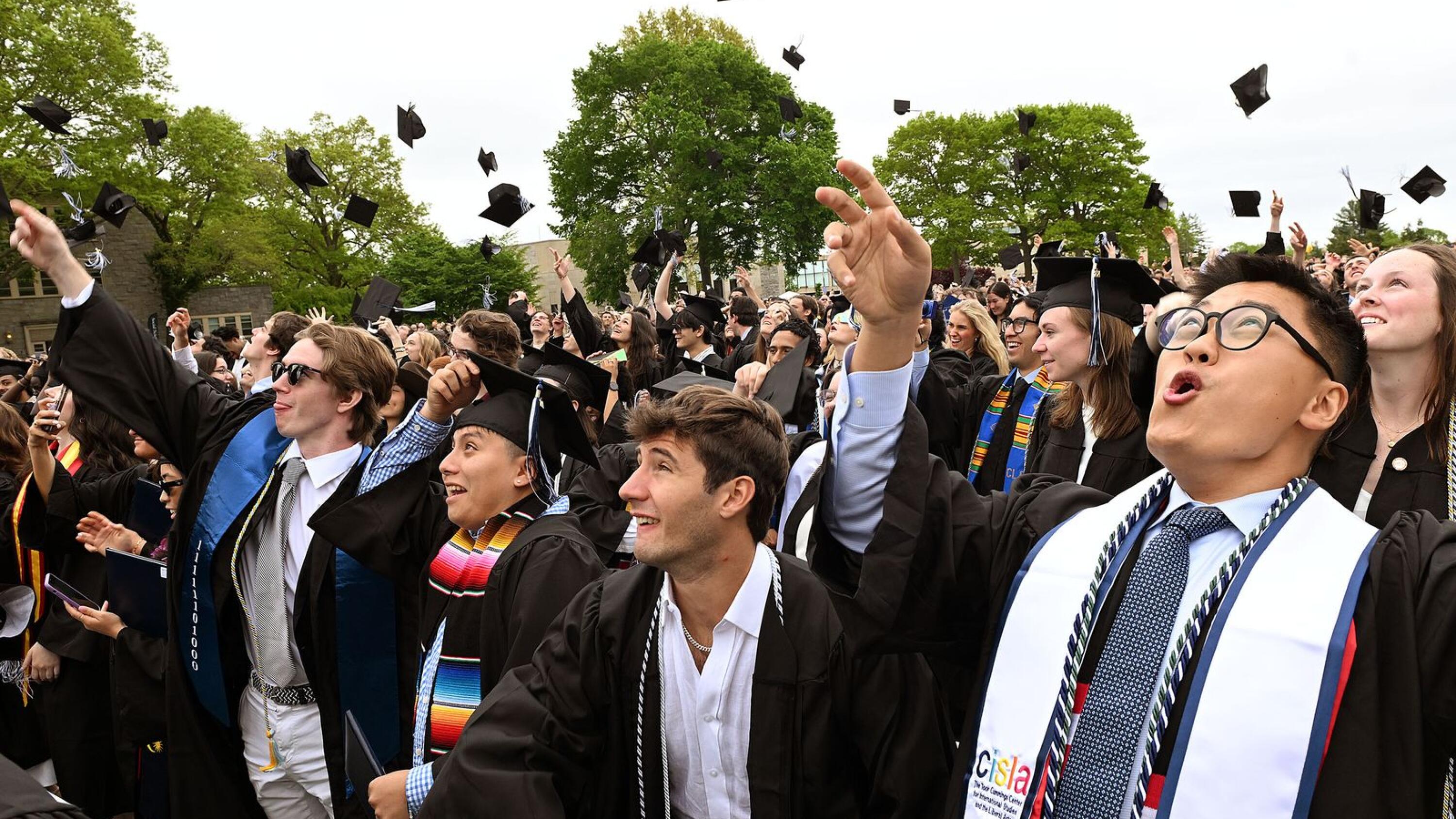 Conn College sends grads back to parents, into the world  