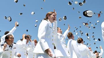 Thumbnail image for: Coast Guard Academy’s 143rd Commencement