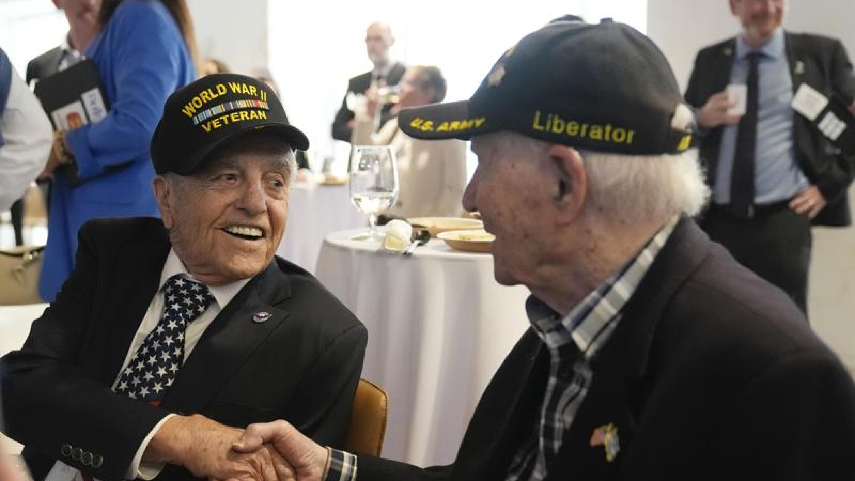 American veterans depart for France as part of 80th anniversary of D-Day