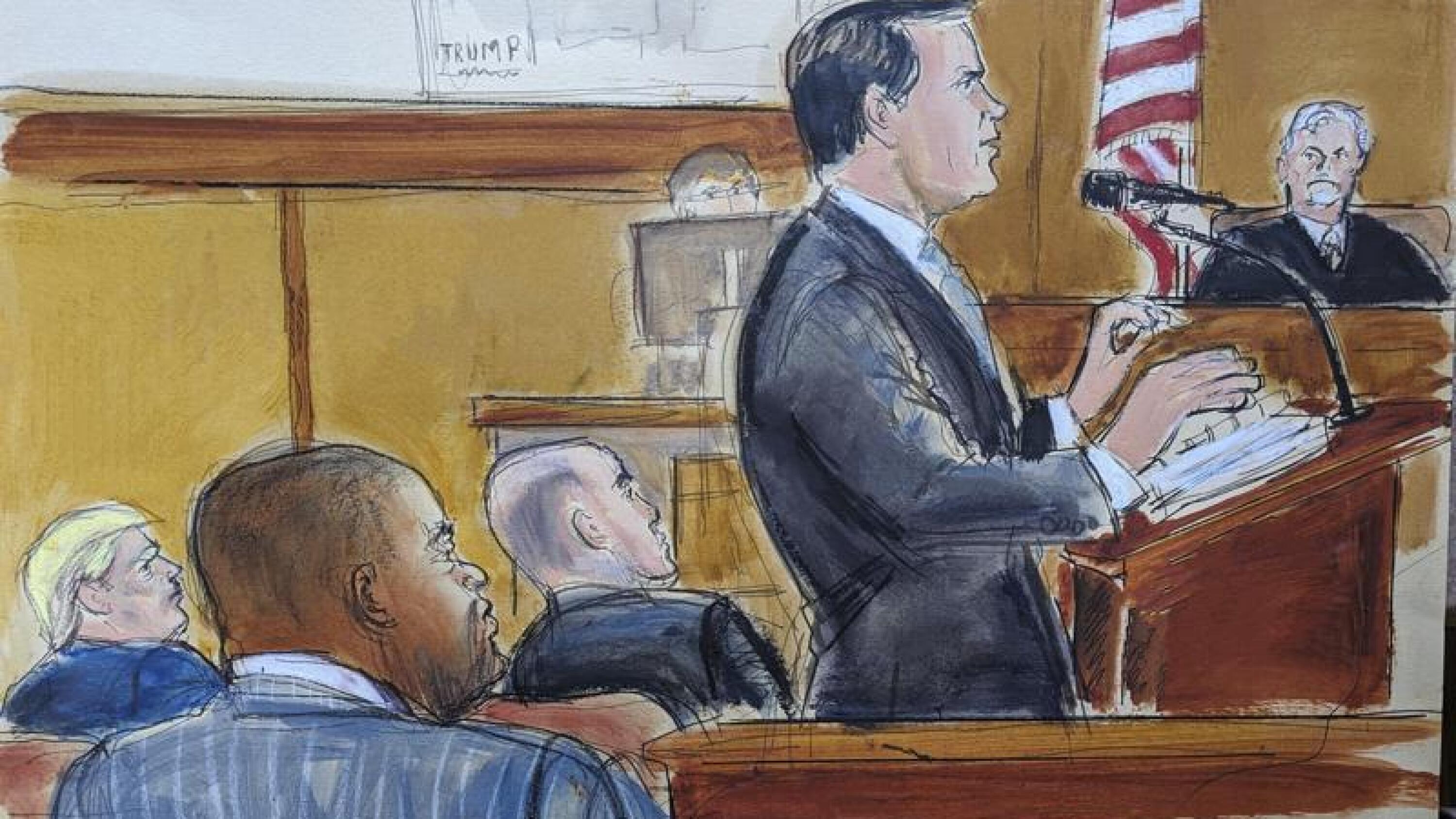 Updated: Prosecutor says Trump tried 'to hoodwink voters' while defense attacks key witness in last arguments