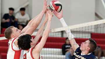Thumbnail image for: Norwich Free Academy boys volleyball earns win over Norwich Tech