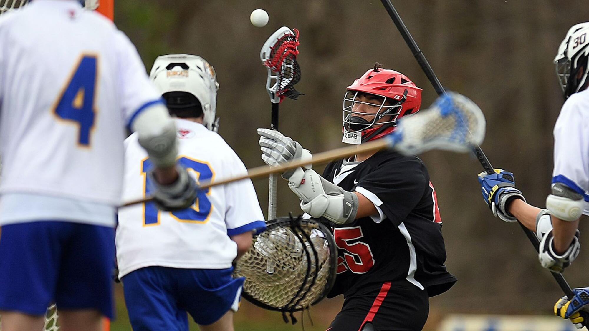 Fitch runs away with a win over Bacon Academy in boys lacrosse