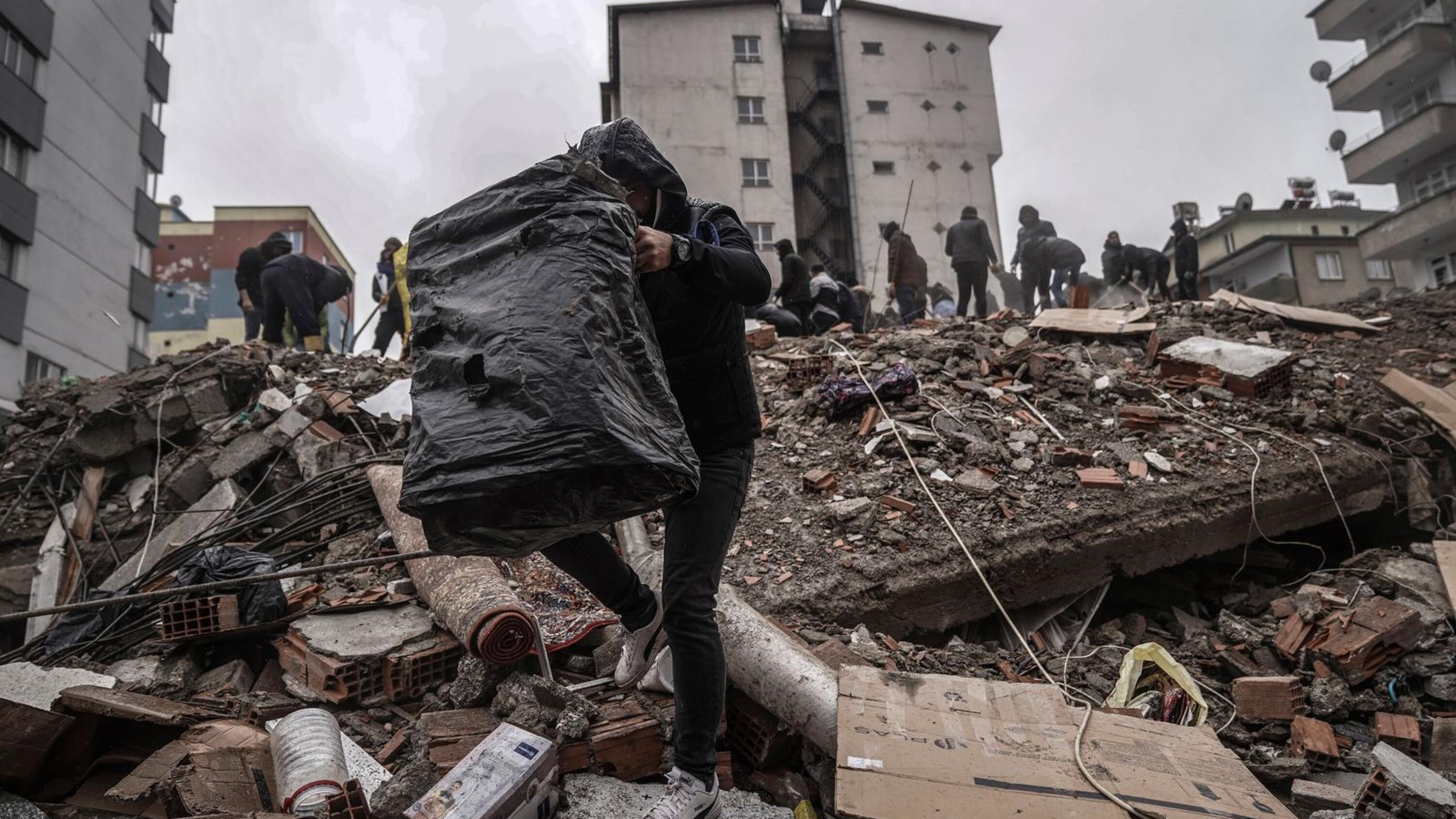 Powerful quake rocks Turkey and Syria, kills more than 4,000