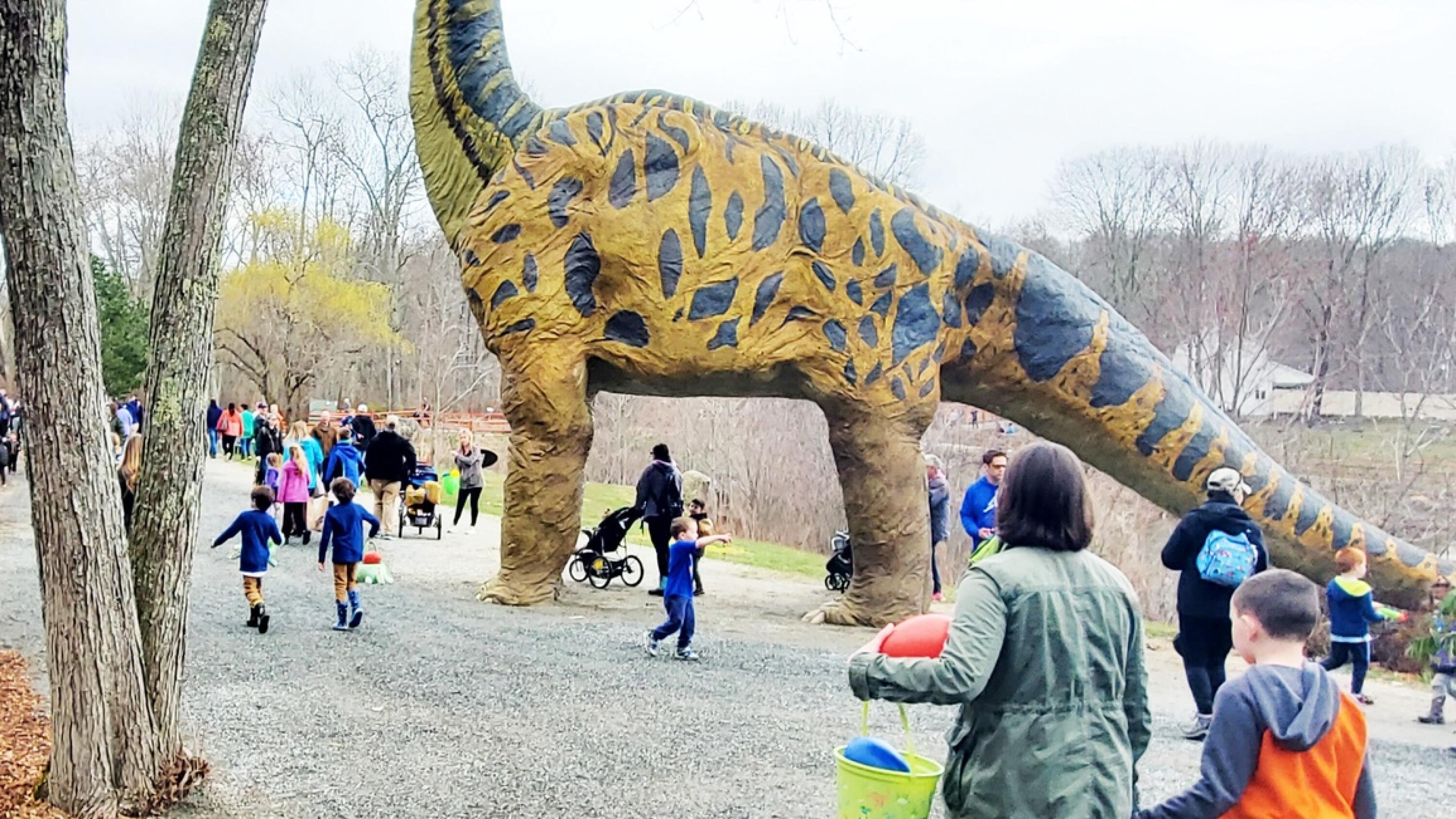 Let’s Go: Easter Egg Hunt at The Dinosaur Place
