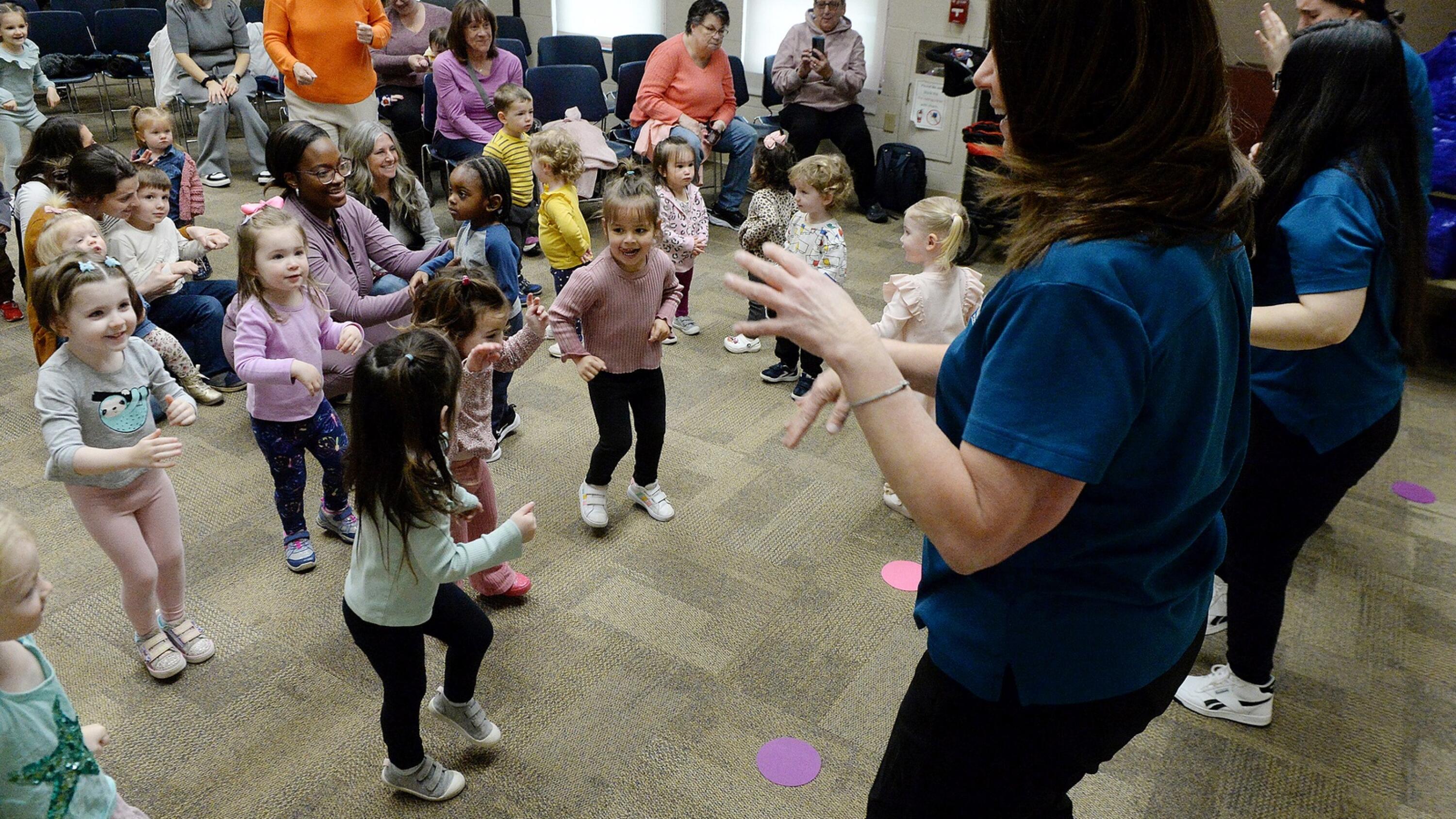 Sing & Stomp at Groton Public Library