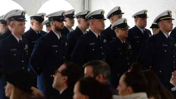 Thumbnail image for: USCG Cutter Melvin Bell (WPC 1155) commissioning ceremony 