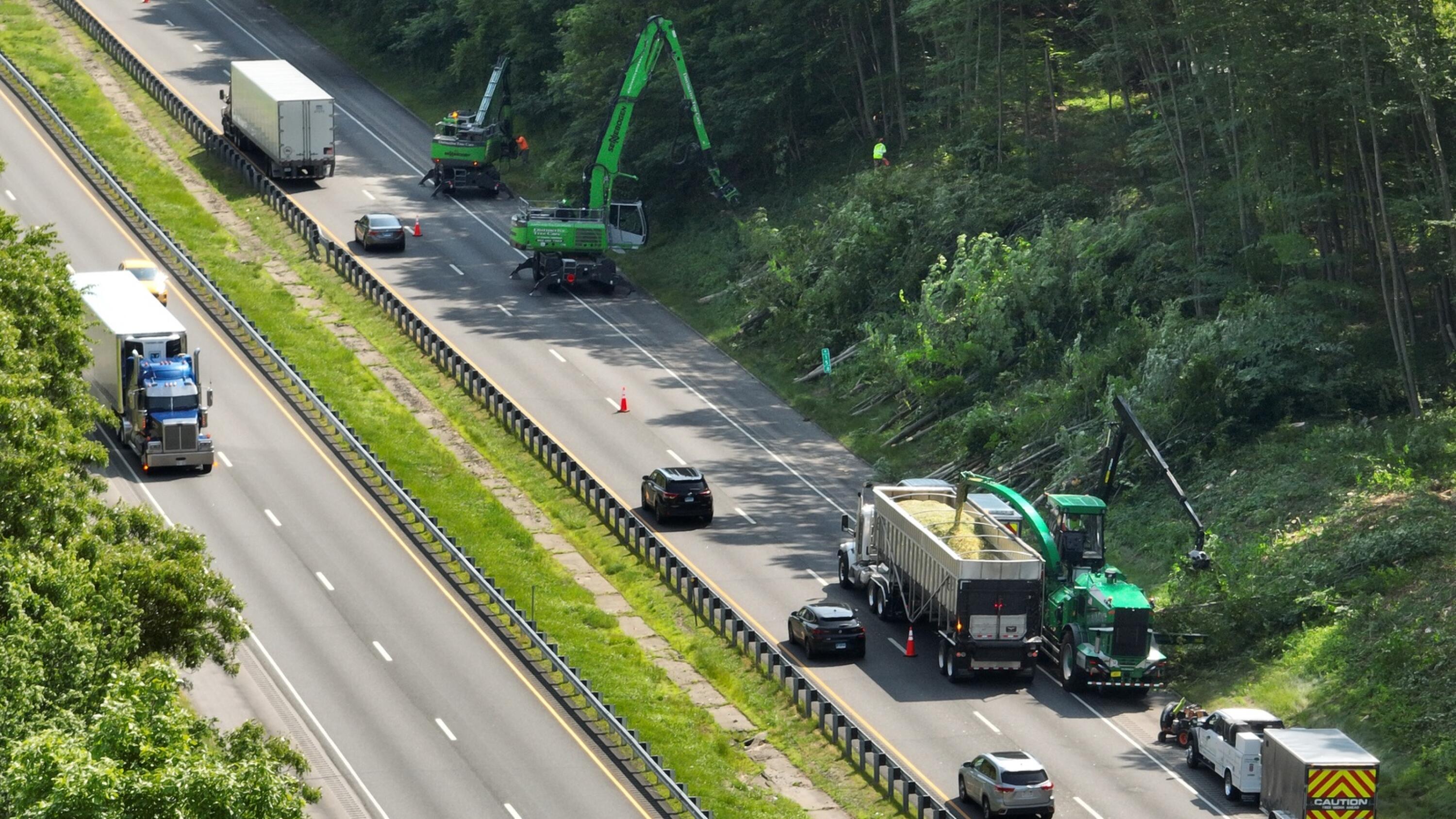 CuriousCT: Here’s why so many trees are being cut on the highway 