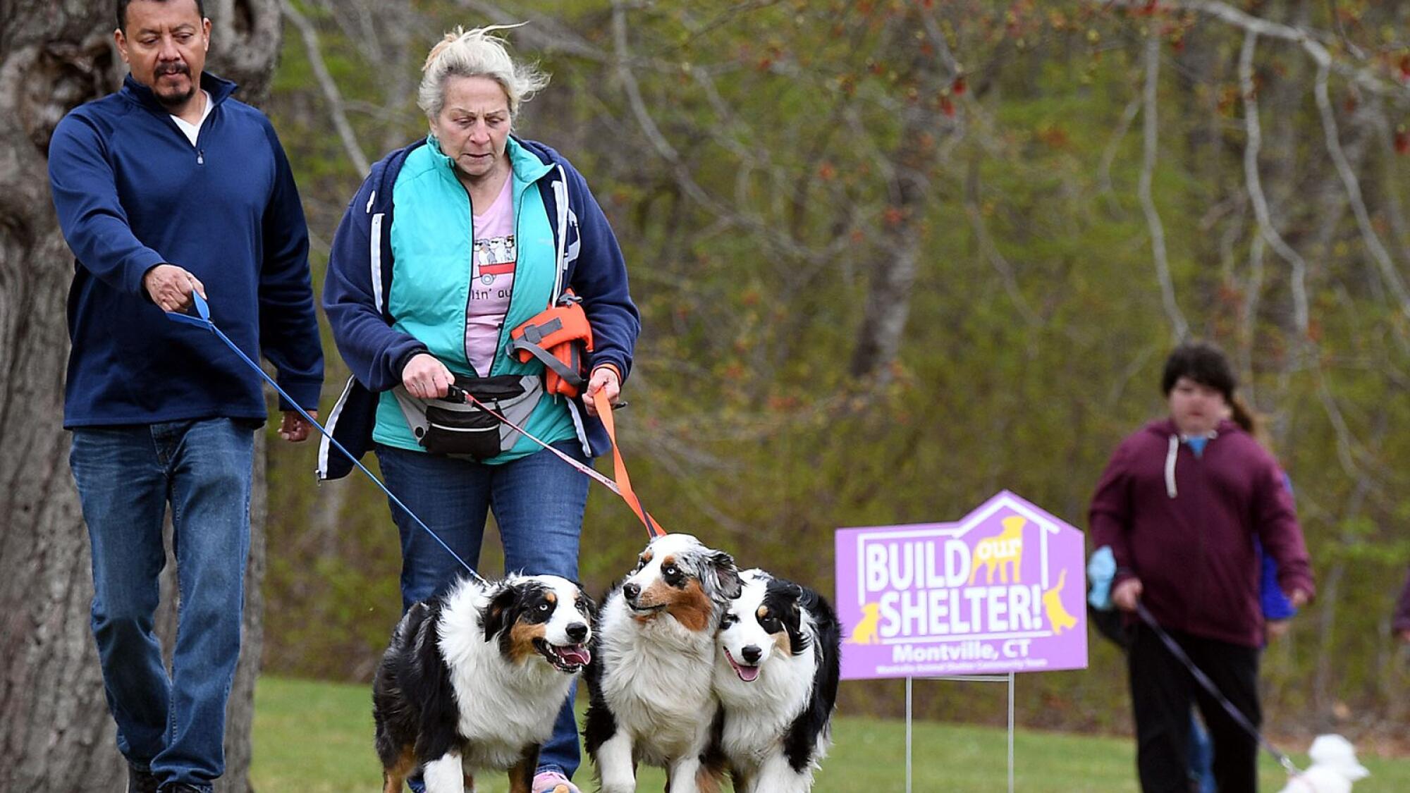 Backers of new animal shelter in Montville raise $4,000 at ‘pup rally’ 