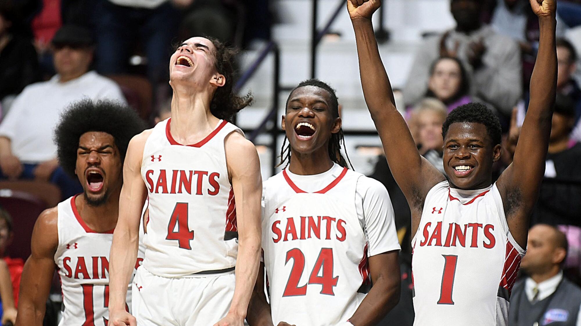 St. Bernard boys basketball earns state title 