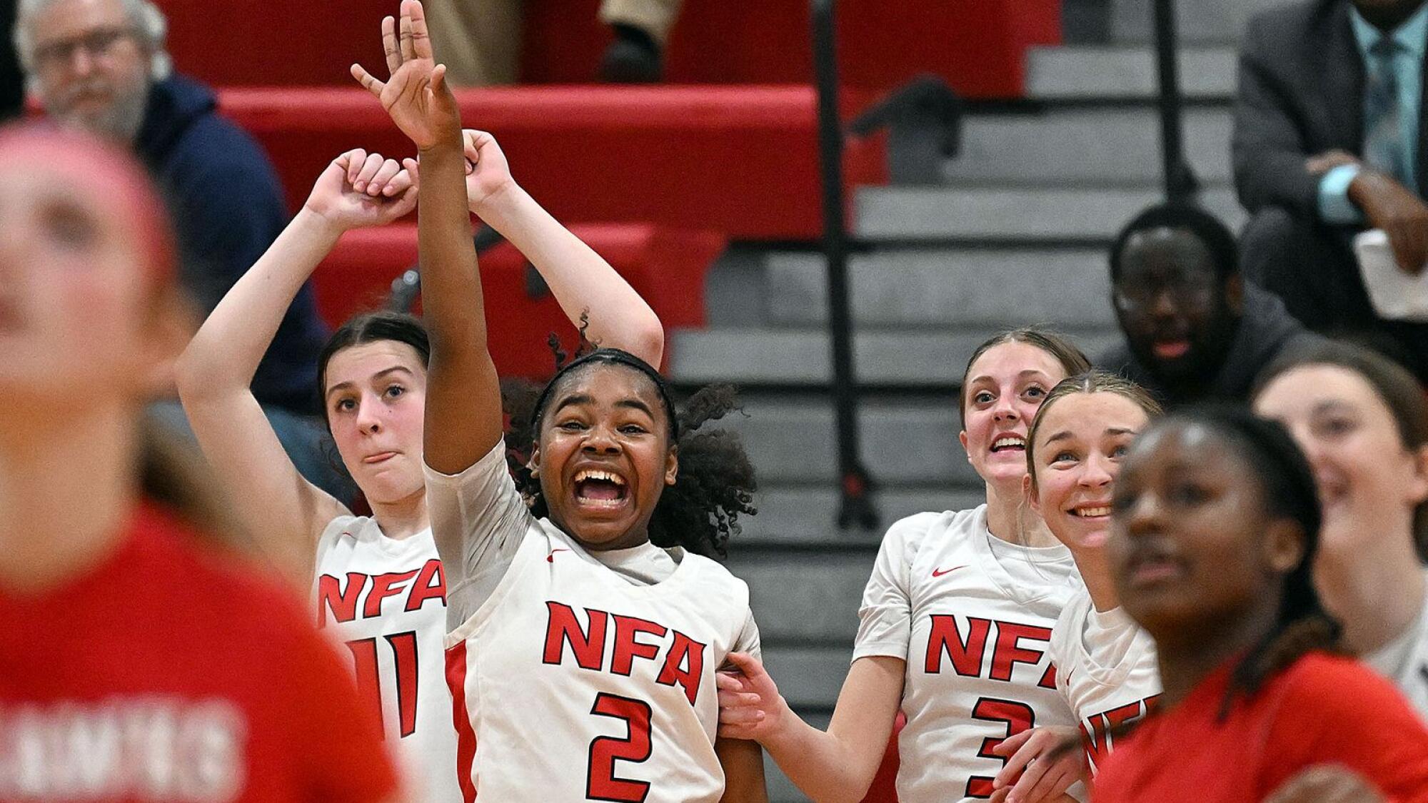 NFA girls basketball earns win over Manchester in state tournament
