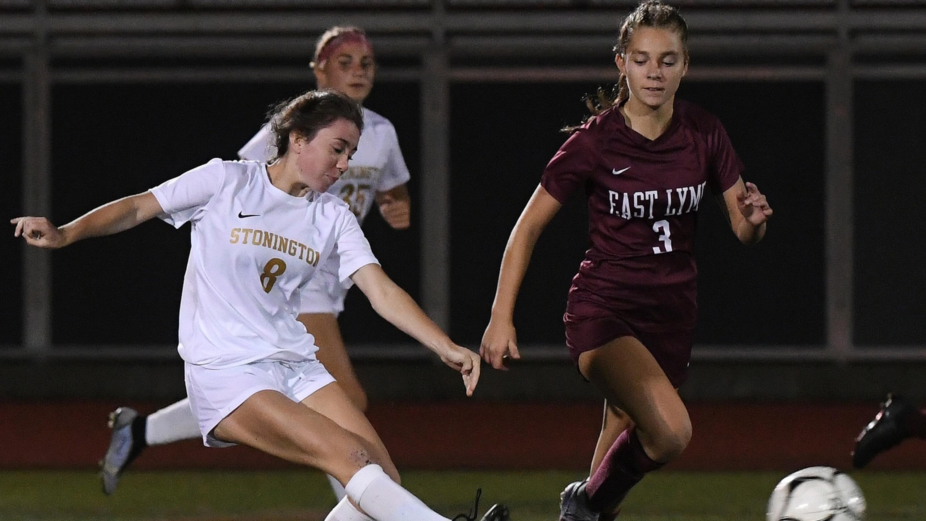 Local roundup: Stonington girls edge East Lyme with late goal